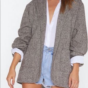 NWT Nasty Gal Oversized Blazer XL